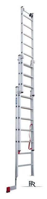 Лестница-стремянка Новая высота NV 523 трёхсекционная индустриальная 3x8 ступеней - Изображение №5 — Интернет-магазин ПроЗаказ