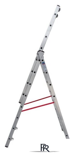 Лестница-стремянка Новая высота NV 523 трёхсекционная индустриальная 3x8 ступеней - Изображение №3 — Интернет-магазин ПроЗаказ