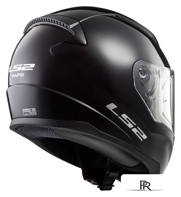 Мотошлем LS2 FF353 Rapid Solid (XL, black) - Изображение №2 — Интернет-магазин ПроЗаказ