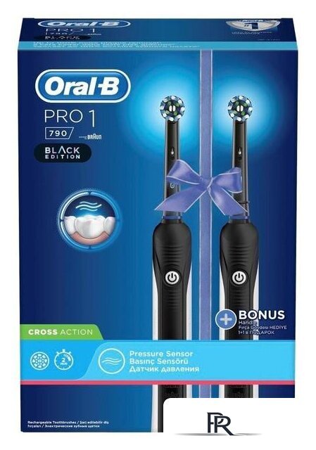 Комплект зубных щеток Oral-B Pro 1 790 Duo D16.523.1UH - Изображение №3 — Интернет-магазин ПроЗаказ
