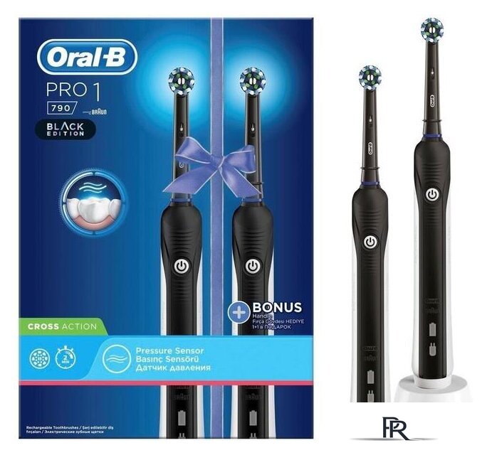 Комплект зубных щеток Oral-B Pro 1 790 Duo D16.523.1UH - Изображение №1 — Интернет-магазин ПроЗаказ