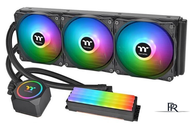 Система жидкостного охлаждения для процессора Thermaltake Floe RC360 CL-W290-PL12SW-A - Изображение №1 — Интернет-магазин ПроЗаказ