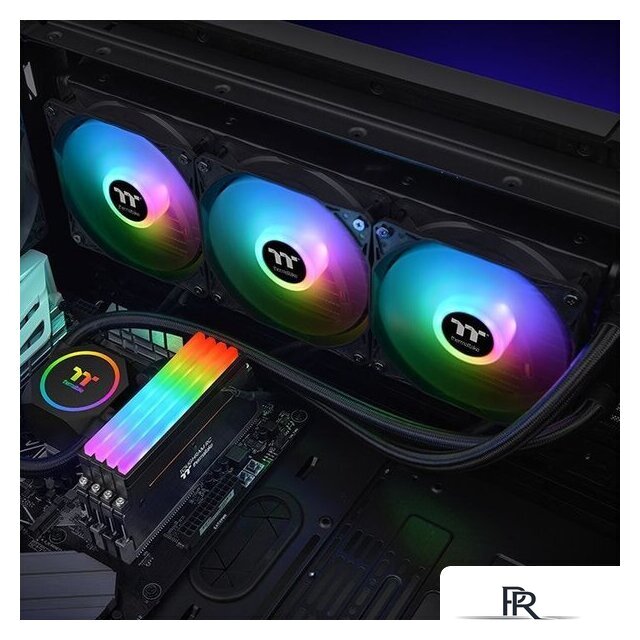 Система жидкостного охлаждения для процессора Thermaltake Floe RC360 CL-W290-PL12SW-A - Изображение №10 — Интернет-магазин ПроЗаказ