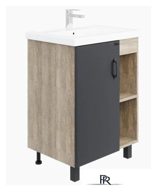  Onika Тумба под умывальник Тимбер 60.01 106116 - Изображение №1 — Интернет-магазин ПроЗаказ