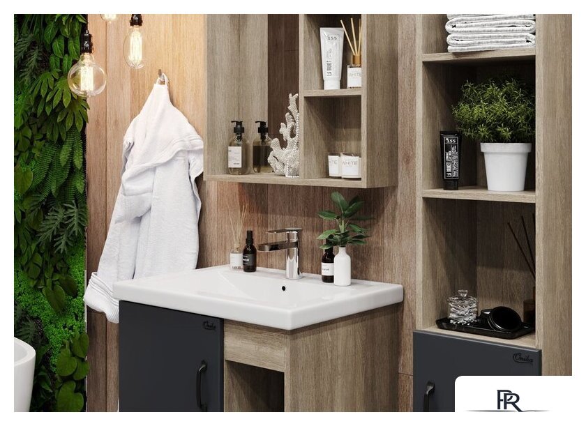  Onika Тумба под умывальник Тимбер 60.01 106116 - Изображение №2 — Интернет-магазин ПроЗаказ