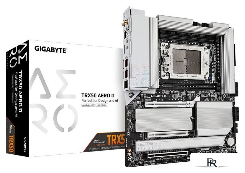 Материнская плата Gigabyte TRX50 AERO D (rev. 1.0) - Изображение №2 — Интернет-магазин ПроЗаказ