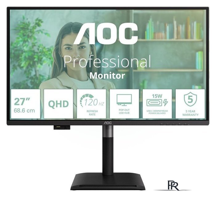 Монитор AOC Q27P4U - Изображение №1 — Интернет-магазин ПроЗаказ