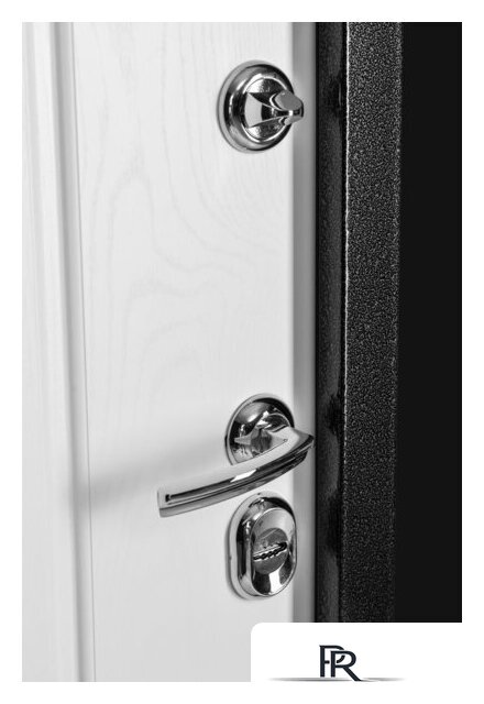 Металлическая дверь Guard Термо MG109 86x205 правая (черное серебро/белый ясень) - Изображение №4 — Интернет-магазин ПроЗаказ