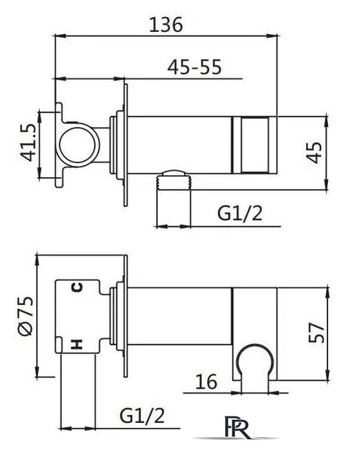 Гигиенический душ Shevanik S147T - Изображение №2 — Интернет-магазин ПроЗаказ