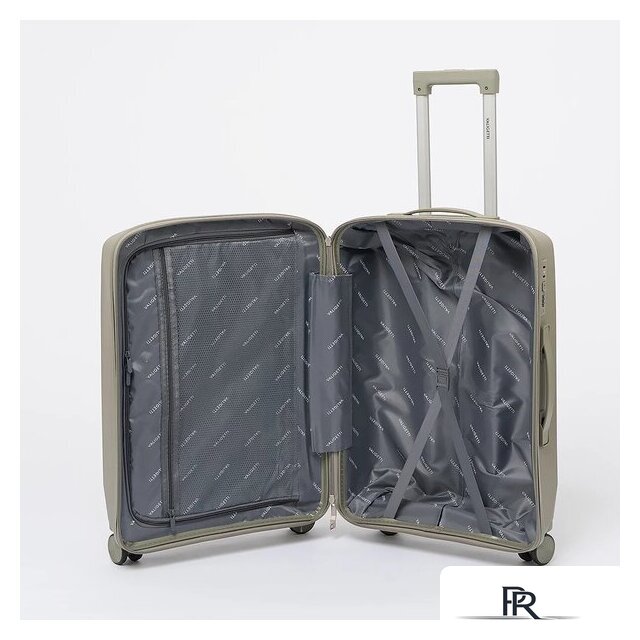 Чемодан-спиннер VALIGETTI 344-2201/3-24GGN (серый) - Изображение №2 — Интернет-магазин ПроЗаказ