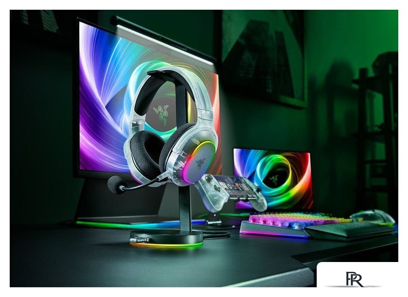Наушники Razer Barracuda X Chroma (прозрачный) - Изображение №9 — Интернет-магазин ПроЗаказ