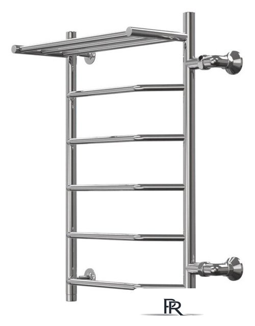 Полотенцесушитель Granula Трапеция, с полочкой боковое подключение правое 50х100 см - Изображение №1 — Интернет-магазин ПроЗаказ