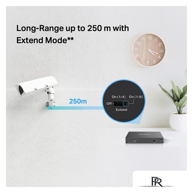 Неуправляемый коммутатор Mercusys MS110P - Изображение №6 — Интернет-магазин ПроЗаказ