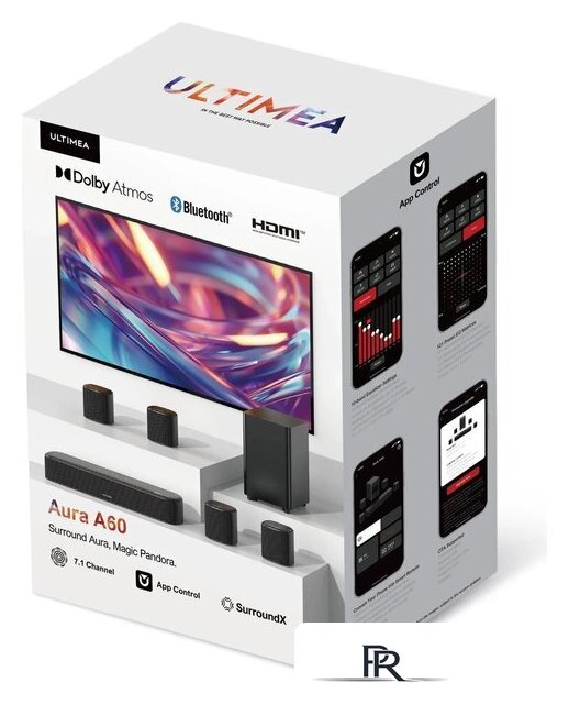 Саундбар Ultimea Aura A60 - Изображение №6 — Интернет-магазин ПроЗаказ