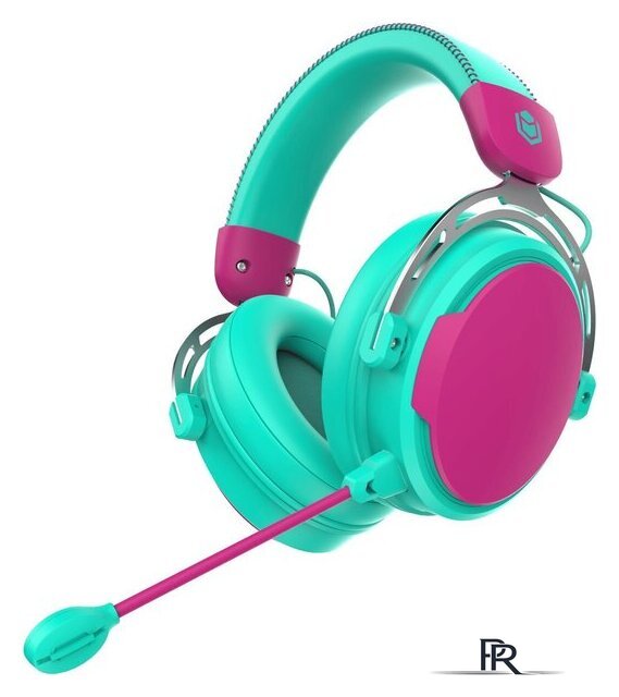 Наушники IO by Red Square Graphite 2 (бирюзовый/розовый) - Изображение №1 — Интернет-магазин ПроЗаказ