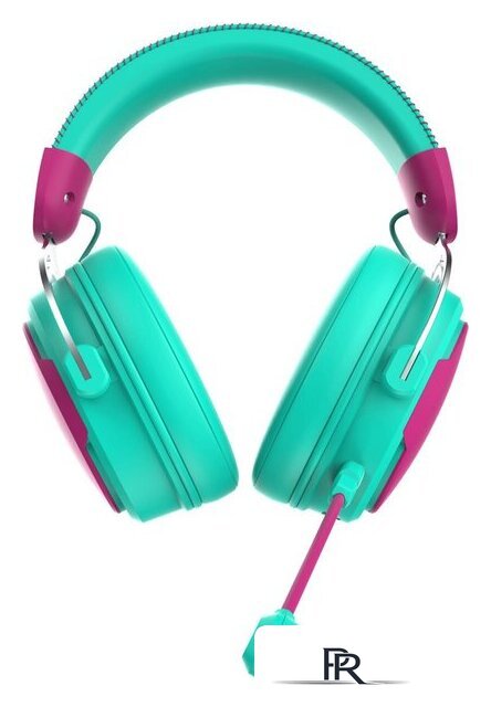 Наушники IO by Red Square Graphite 2 (бирюзовый/розовый) - Изображение №3 — Интернет-магазин ПроЗаказ