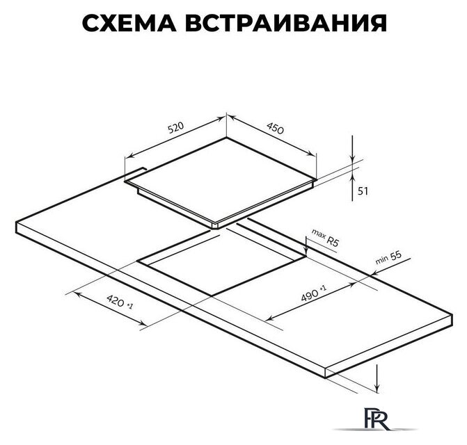 Варочная панель LEX EVH 430A BL - Изображение №3 — Интернет-магазин ПроЗаказ