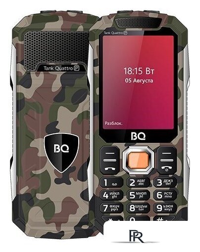 Кнопочный телефон BQ BQ-2817 Tank Quattro Power (камуфляж) - Изображение №1 — Интернет-магазин ПроЗаказ