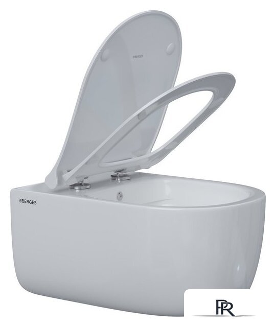 Унитаз подвесной Berges Wasserhaus Ego XL 54 с функцией биде, с сиденьем Slim SO - Изображение №1 — Интернет-магазин ПроЗаказ