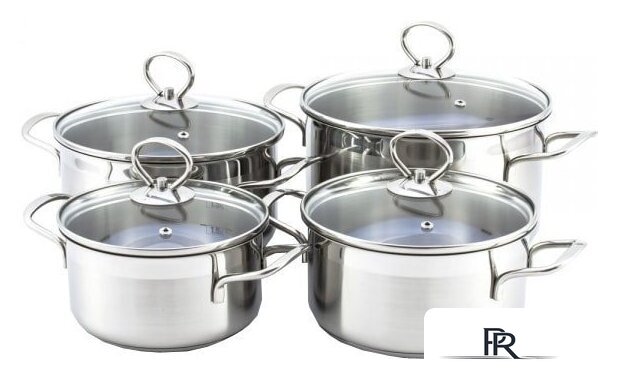 Набор кастрюль Кухар Крокус Классика КК1-004С - Изображение №1 — Интернет-магазин ПроЗаказ