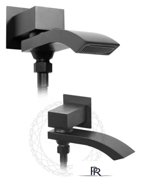 Душевая система  Filarete Waterfall FL1012 (черный матовый) - Изображение №8 — Интернет-магазин ПроЗаказ