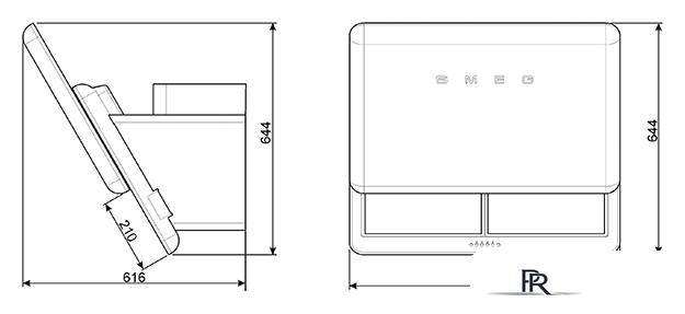 Кухонная вытяжка Smeg KFAB75RD - Изображение №6 — Интернет-магазин ПроЗаказ