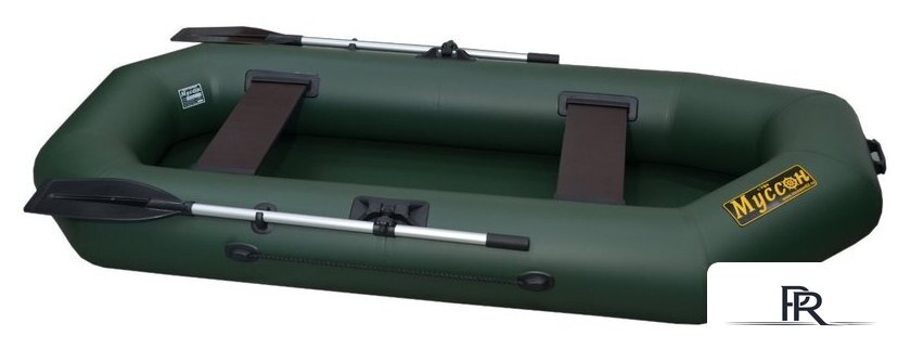 Гребная лодка Муссон S-262 (зеленый) - Изображение №3 — Интернет-магазин ПроЗаказ