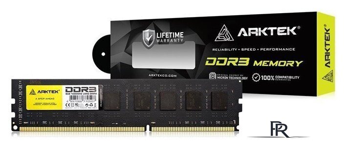Оперативная память Arktek 8ГБ DDR3 1600 МГц AKD3S8P1600 - Изображение №6 — Интернет-магазин ПроЗаказ