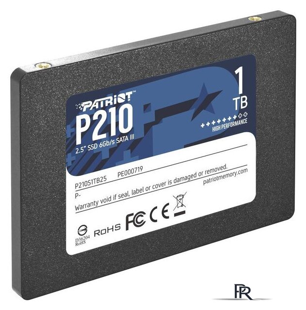 SSD Patriot P210 1TB P210S1TB25 - Изображение №3 — Интернет-магазин ПроЗаказ