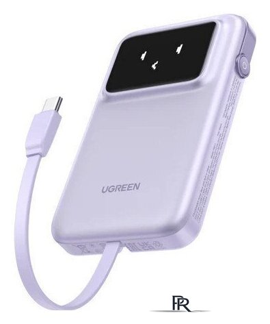 Внешний аккумулятор Ugreen PB511 10000mAh (сиреневый) - Изображение №1 — Интернет-магазин ПроЗаказ