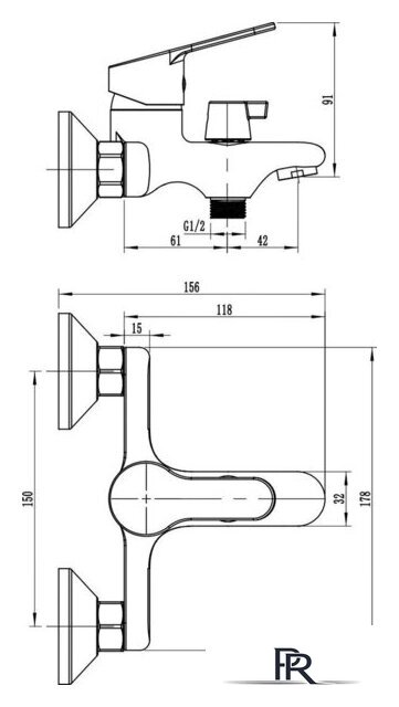 Смеситель Wellerein Aura 21AR54 - Изображение №7 — Интернет-магазин ПроЗаказ