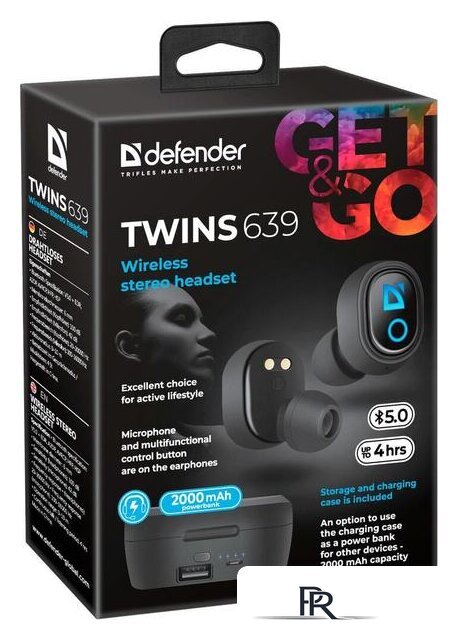 Наушники Defender Twins 639 - Изображение №7 — Интернет-магазин ПроЗаказ