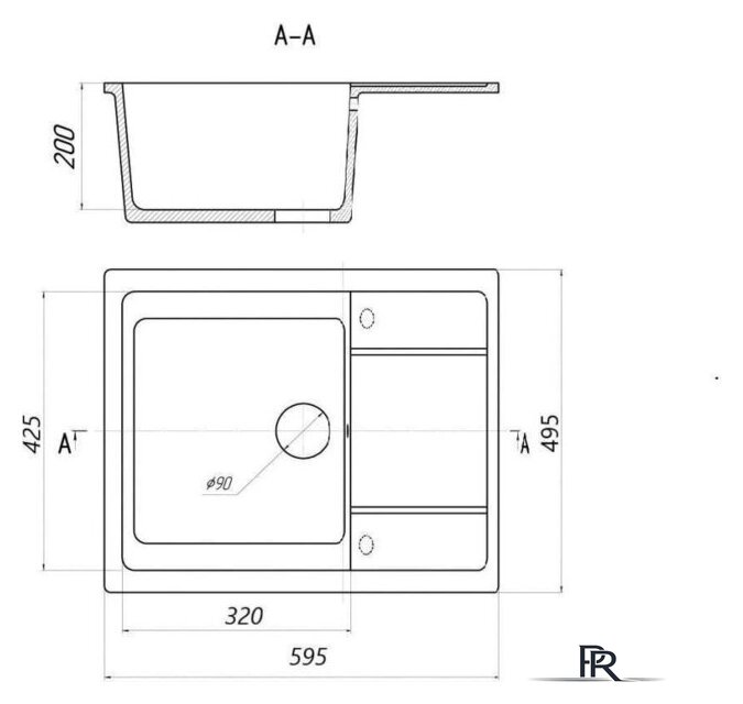 Кухонная мойка Gerhans В19 (графит) - Изображение №7 — Интернет-магазин ПроЗаказ