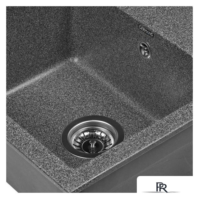 Кухонная мойка Gerhans В19 (графит) - Изображение №3 — Интернет-магазин ПроЗаказ