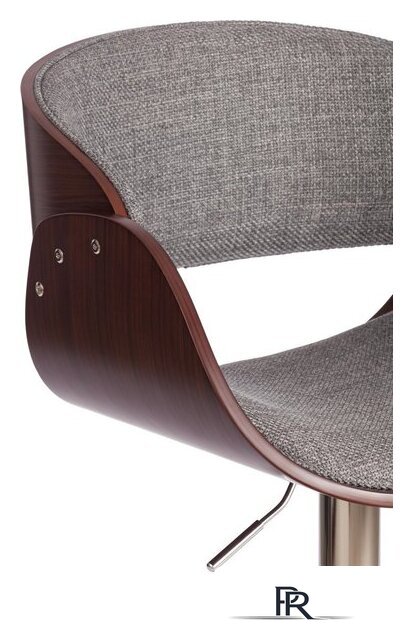 Стул TetChair Lando (серый/орех/хром) - Изображение №9 — Интернет-магазин ПроЗаказ