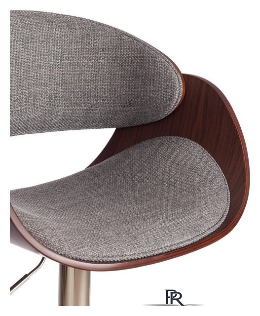 Стул TetChair Lando (серый/орех/хром) - Изображение №7 — Интернет-магазин ПроЗаказ