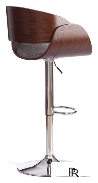 Стул TetChair Lando (серый/орех/хром) - Изображение №4 — Интернет-магазин ПроЗаказ