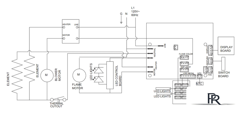 Электрокамин Dimplex Prism 50