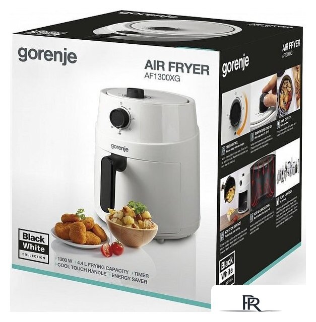 Аэрогриль (аэрофритюрница) Gorenje AF1300XG - Изображение №8 — Интернет-магазин ПроЗаказ