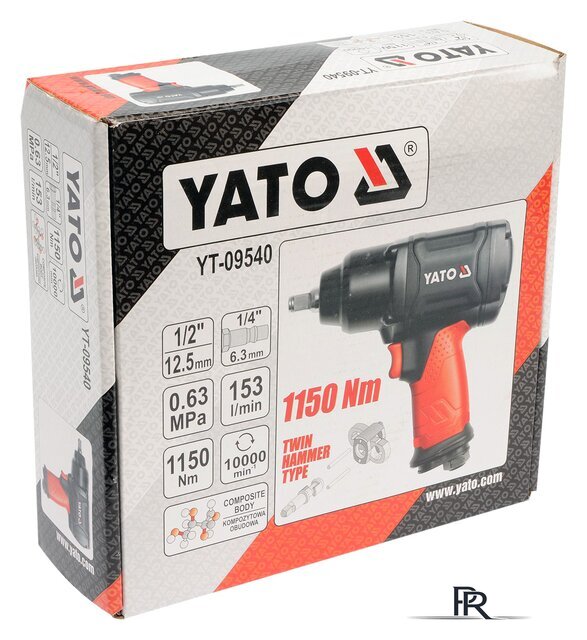 Пневматический гайковерт Yato YT-09540 - Изображение №5 — Интернет-магазин ПроЗаказ