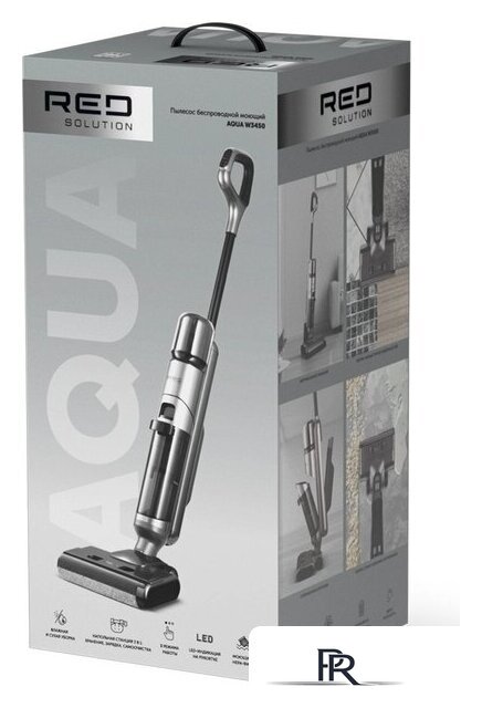 Вертикальный моющий пылесос RED Solution Aqua W3450 - Изображение №17 — Интернет-магазин ПроЗаказ