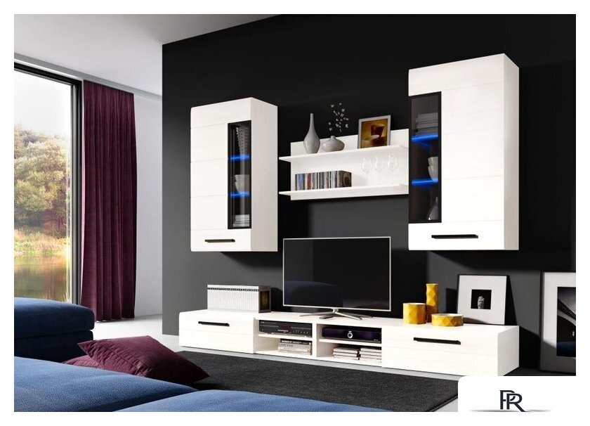 Шкаф распашной Мебельград Кельн (белый аляска/белый глянец) - Изображение №3 — Интернет-магазин ПроЗаказ