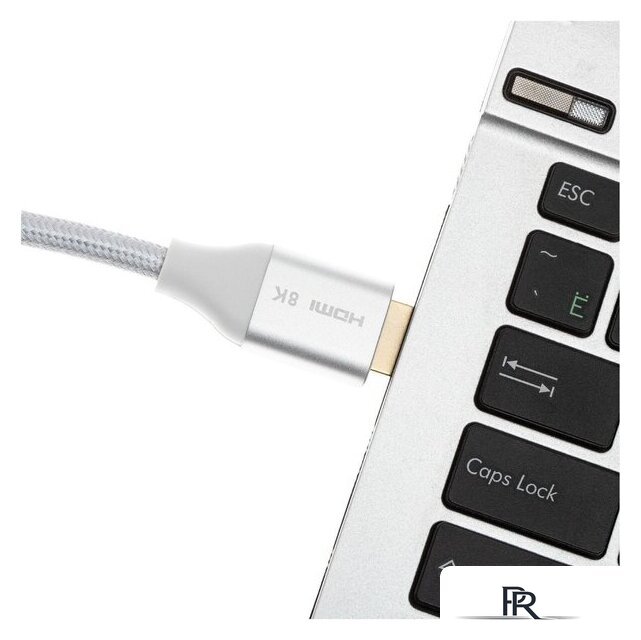 Кабель CACTUS CS-HDMI.2.1-5 (5 м, серебристый) - Изображение №3 — Интернет-магазин ПроЗаказ