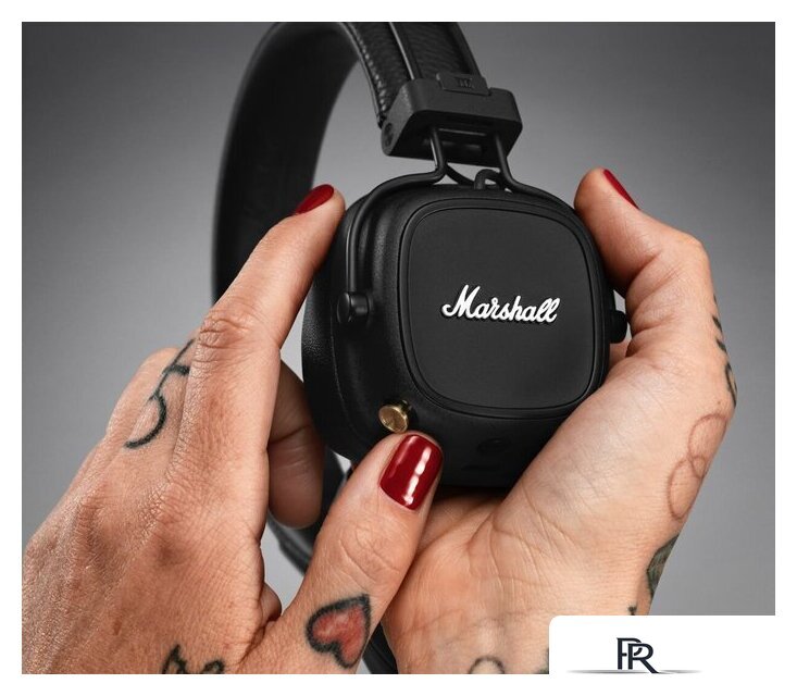 Наушники Marshall Major IV (черный) - Изображение №6 — Интернет-магазин ПроЗаказ