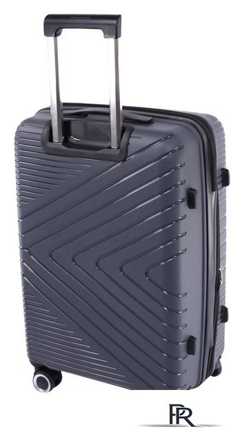 Чемодан-спиннер Pride РР-202 (L, серый) - Изображение №3 — Интернет-магазин ПроЗаказ