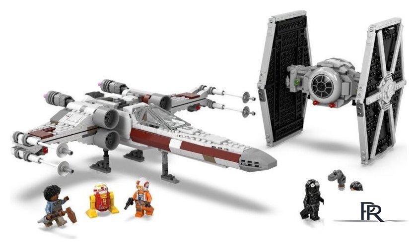 Конструктор LEGO Star Wars 75393 Микс истребителей TIE и X-Wing - Изображение №3 — Интернет-магазин ПроЗаказ