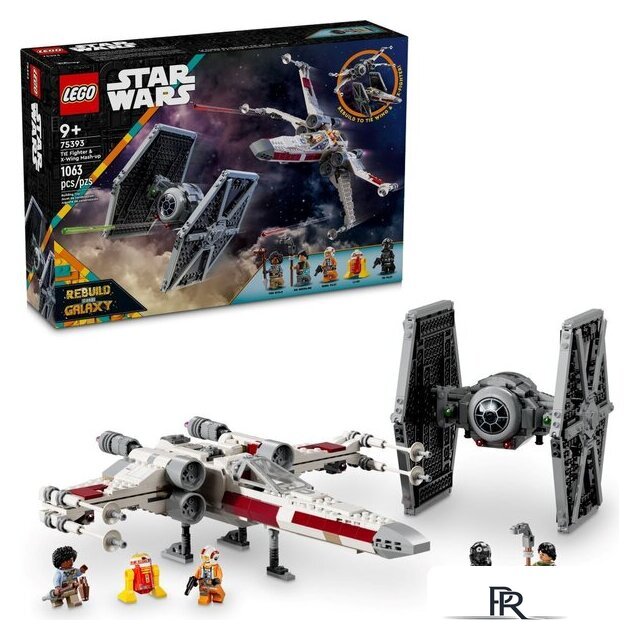 Конструктор LEGO Star Wars 75393 Микс истребителей TIE и X-Wing - Изображение №2 — Интернет-магазин ПроЗаказ