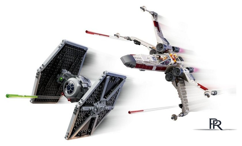 Конструктор LEGO Star Wars 75393 Микс истребителей TIE и X-Wing - Изображение №4 — Интернет-магазин ПроЗаказ