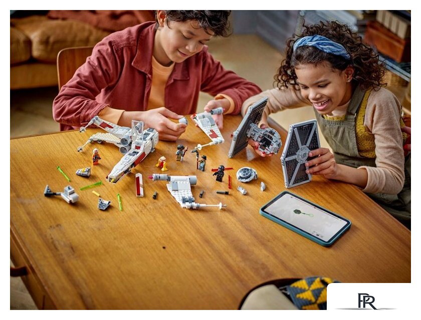 Конструктор LEGO Star Wars 75393 Микс истребителей TIE и X-Wing - Изображение №10 — Интернет-магазин ПроЗаказ