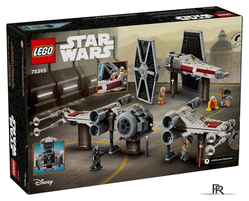 Конструктор LEGO Star Wars 75393 Микс истребителей TIE и X-Wing - Изображение №11 — Интернет-магазин ПроЗаказ
